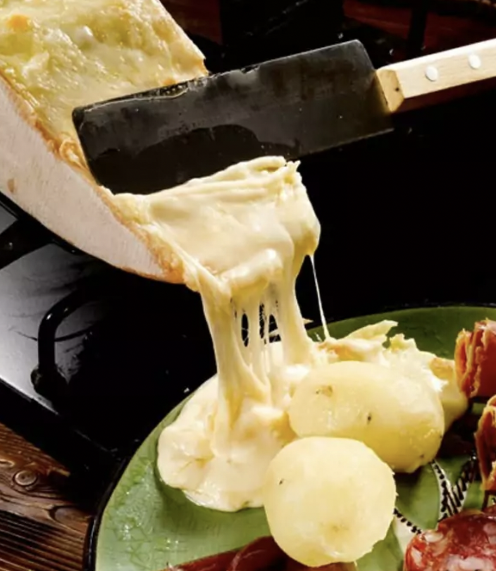 Raclette savoyard fumée