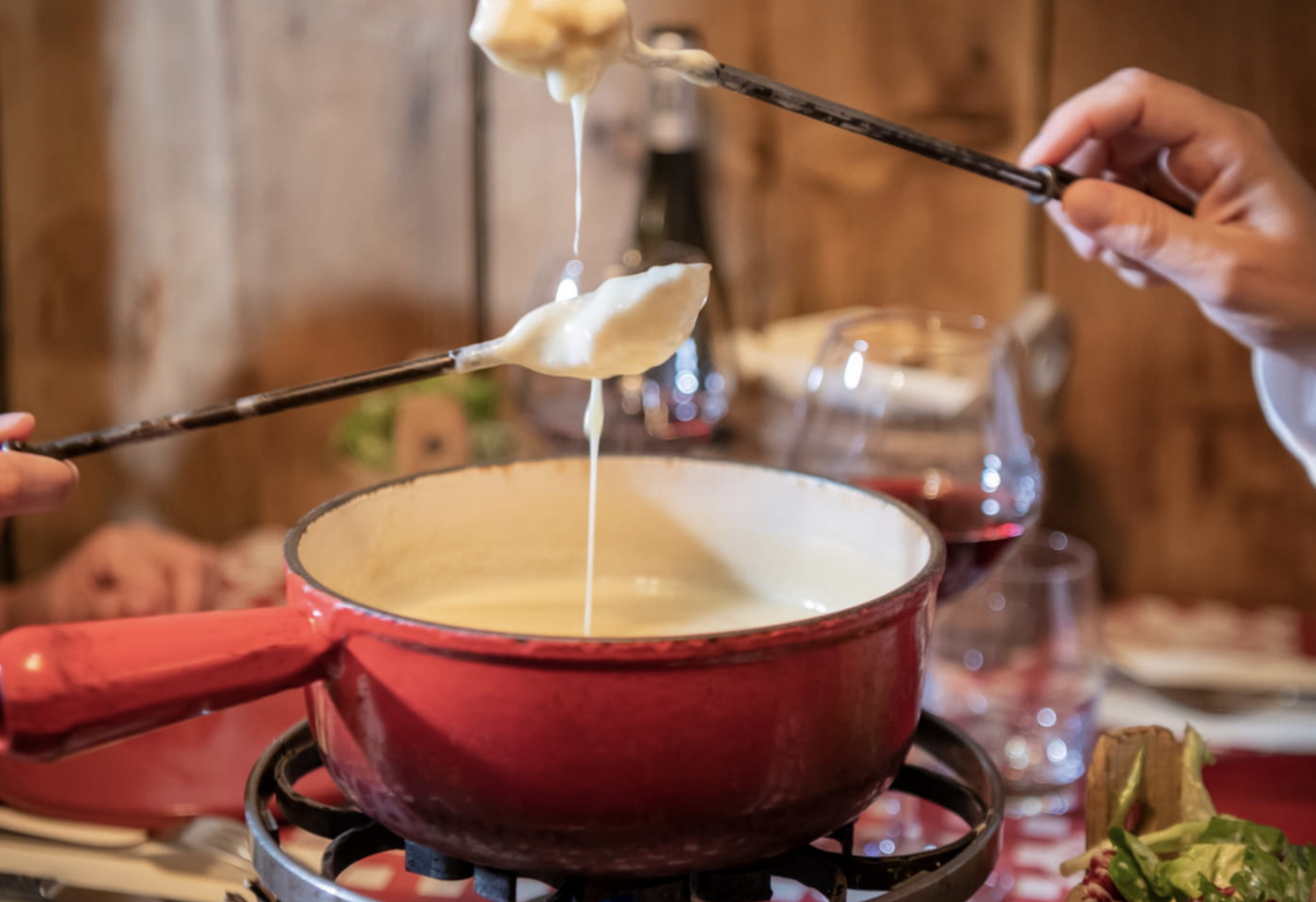 Fondue savoyarde aux 4 fromages